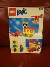 Vintage LEGO Basic Small Bucket 1878 Instruction Guide MANUAL ONLY