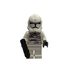 LEGO Star Wars Clone Pilot Phase 1 Minifigure White sw0233 Blaster Accessory