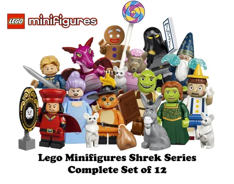 LEGO 71053 Shrek Series Minifigure Complete Full Set of 12 SEALED PRE ORDER 🧅