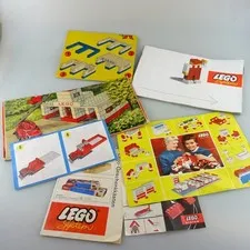 lego 1/87 bundle paper stuff 1960s