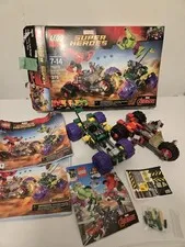 Lego Marvel 76078 Hulk Vs Red Hulk - No Minifigures