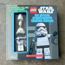 LEGO Star Wars Official Stormtrooper Training Manual Booklet w/ Minifigure 2015