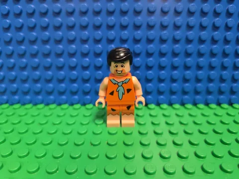 Lego Fred Flintstone Minifigure idea044 21316 Flintstones CMF Lot Rare Retired 