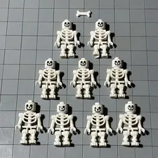 LEGO SKELETON LOT halloween minifig minifigure pirates castle F3 85