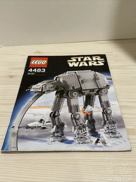 Lego Star Wars AT-AT Walker 4483 Instruction Manual Booklet Only 2003