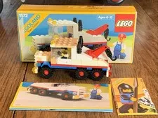 Lego Classic Town - Wrecker Set 1572 Super Tow Truck Minifigure, Box & Booklet