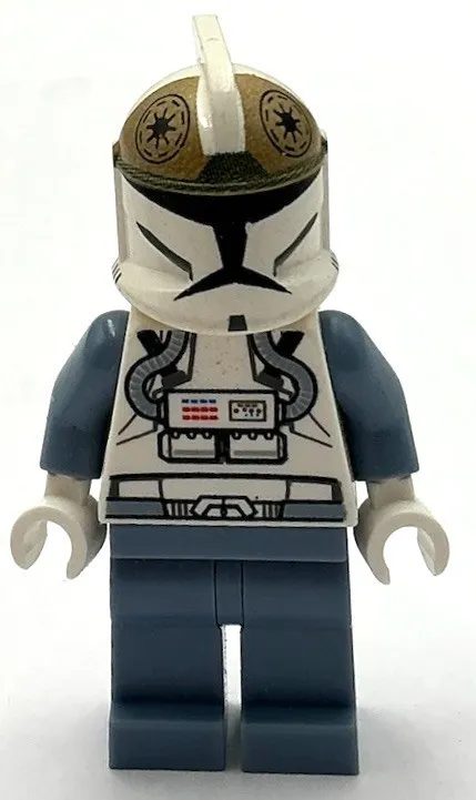 Lego New Star Wars Clone Trooper Gunner Minifigure Pilot Fig