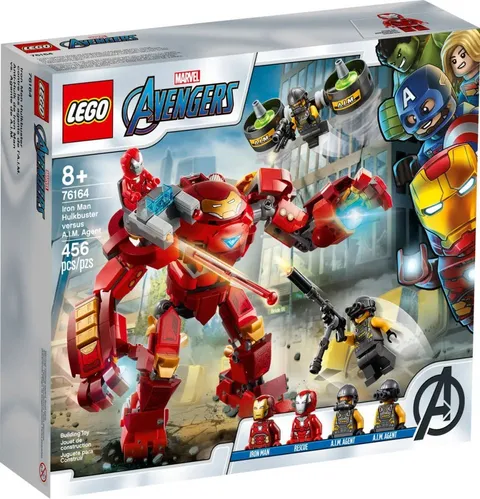 LEGO Marvel Avengers 76164 Iron Man Hulkbuster vs A.I.M. 456pcs Set