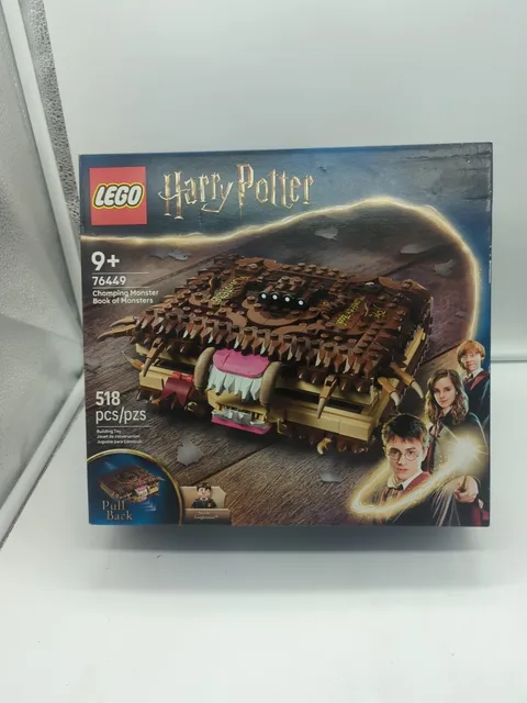 LEGO Harry Potter Chomping Monster Book of Monsters Creased Box
