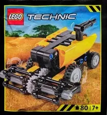 LEGO Technic Mini Set: Combine Harvester Micro Set (80 pcs) Ages 7+ Grey