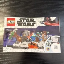 LEGO 75236 Star Wars Duel on Starkiller Base Instruction Booklet Manual Only