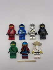 Lego Ninjago Legacy Minifigures RARE 2019 Kai Jay Cole Zane Lloyd Nya Sensei Wu