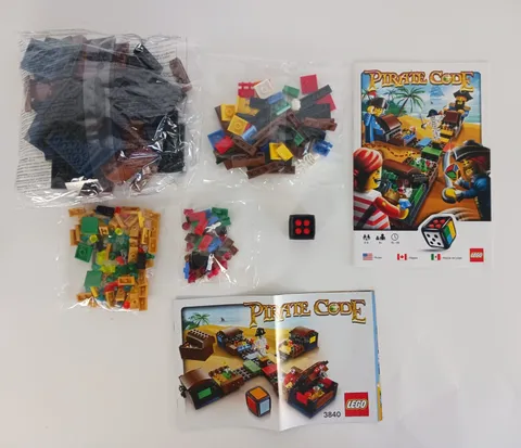 Lego Pirate Code 3840 No Box, Pieces Are Sealed And Complete Ships Same Day