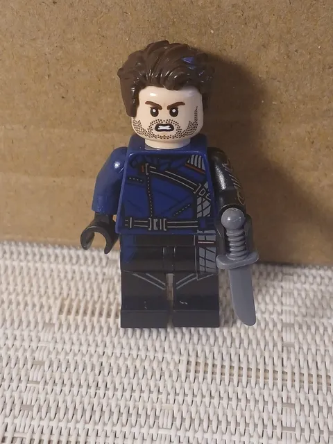 Lego Marvel - Bucky/Winter Soldier minifigure from Falcon & The Winter soldier