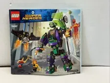 Lego 76097 Lex Luthor Mech Takedown DC Super Heroes INSTRUCTION MANUAL ONLY