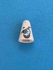 LEGO - Spongebob - Minifig,  Head, Modified Patrick with Eye Patch - Flesh