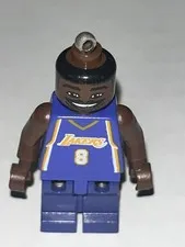 Super Rare Lego Basketball Figure 2003 Legoland Kobe Bryant Missing Key Chain!