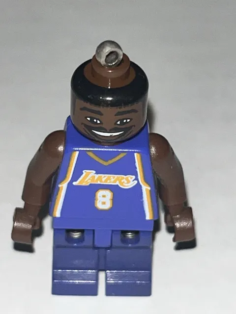 Super Rare Lego Basketball Figure 2003 Legoland Kobe Bryant Missing Key Chain!