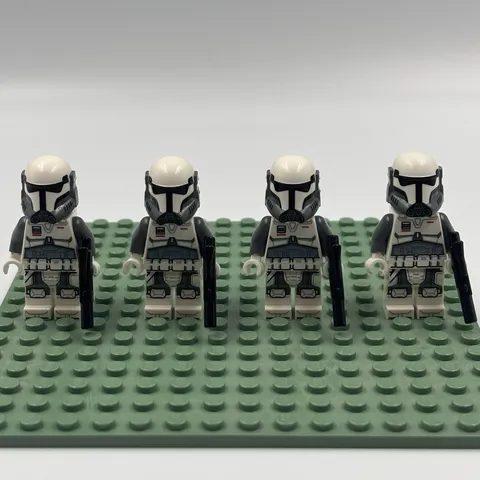 LEGO Star Wars Imperial Commando Minifigures Blaster Squad - w/ Backpacks - NICE