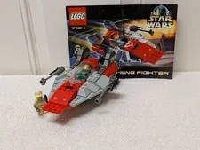 Lego - Star Wars - A-Wing Fighter - Used -100% complete w/Instructions