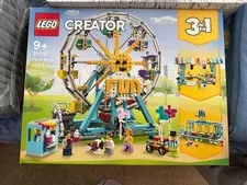 LEGO Creator 3in1 FERRIS WHEEL 1002pc 31119 NEW Sealed 5 Minifigs Retired A023