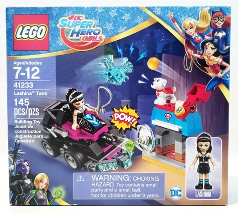 LEGO DC Super Hero Girls 41233 Lashina Tank. New & Factory Sealed