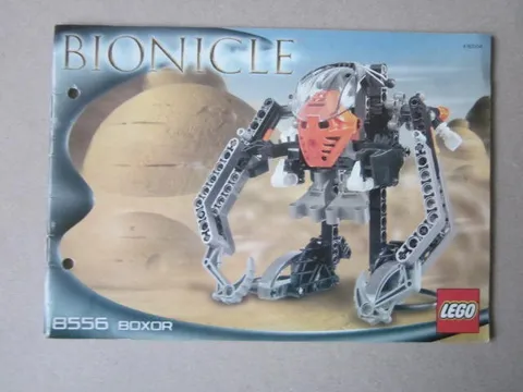 Lego Building Instructions Instruction Bionicle 8656 Boxor