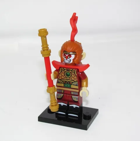 Lego Monkie King Collectible Minifigure Series 19 CMF w Staff no cape