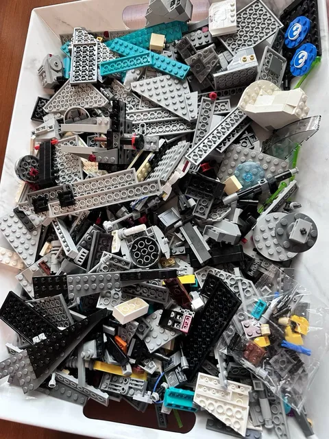 LEGO Star Wars Parts Lot 2.7 Lbs Printed Pieces TIE Cockpit Technic LEGO