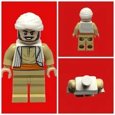 New LEGO 77013 Sallah Minifigure Escape from Lost Tomb