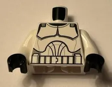 Lego Star Wars Clone Trooper Torso Clone Wars Armor (973pb0510c01) - NEW