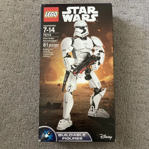 LEGO Star Wars: First Order Stormtrooper (75114) Buildable Figure NIB
