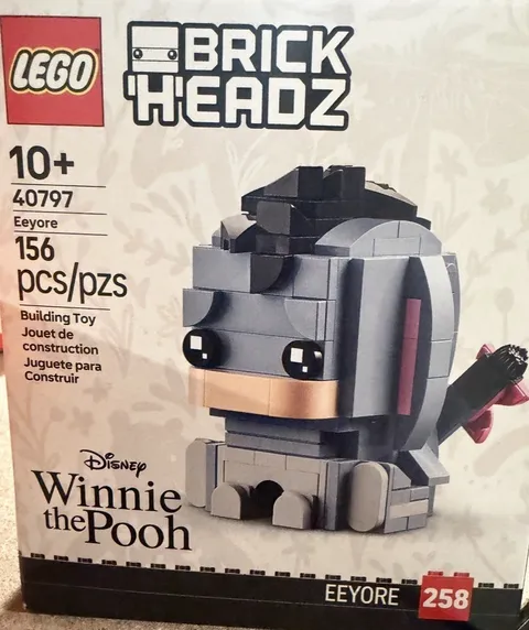 LEGO Brickheadz #258 EEYORE 40797 Walt Disney Animation Classics SEALED New