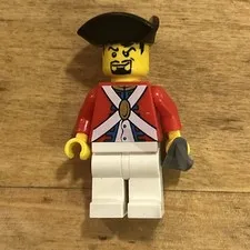 Lego Pirates Imperial Soldier II Officer Minifigure With Pirate Saber