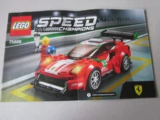 Lego Speed Champions 75886 Ferrari Instructions Instruction
