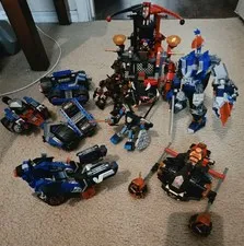 LEGO NINJAGO Bulk Lot Mixed Builds, Vehicles & Figures Multicolor Plastic