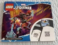 Lego Spider-Man 76171 Manual Instruction Book Only Spiderman Booklet