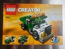LEGO Creator 5865 Mini Dumper 3-in-1 - Building Instructions Manual ONLY