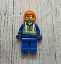 LEGO City Shirley Keeper, Female Construction Worker Minifig