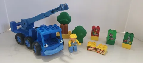LEGO DUPLO Retired 3273 BOB THE BUILDER Building Toy NOT COMPLETE 17 Pieces