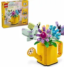 LEGO Creator 3-in-1 Flowers in Watering Can Set 31149 420 pcs Box