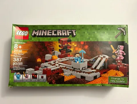 LEGO Minecraft 21130 The Nether Railway New Factory Sealed Box