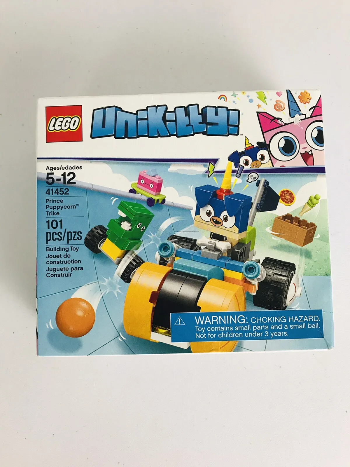Lego Unikitty Prince Puppycorn Trike # 41452 ~ 101 Pieces New and Sealed Gift