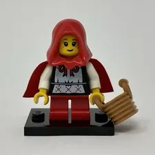 Lego Little Red Grandma Visitor Minifigure Collectible Series 7 CMF Complete