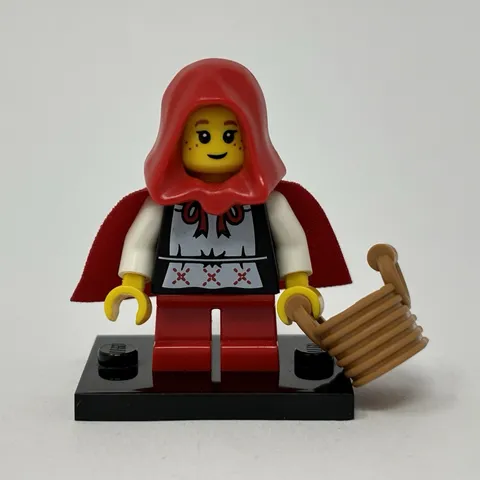 Lego Little Red Grandma Visitor Minifigure Collectible Series 7 CMF Complete