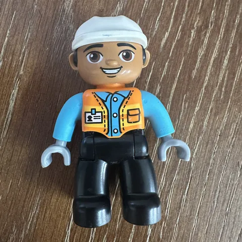 Lego Duplo 10991 Truck & Excavator Driver Construction Worker