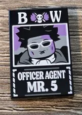 Lego One Piece Frontier Officer Agent Mr 5 Dossier Tile. Baroque Works 