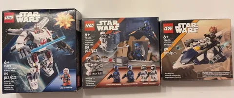 Star Wars Lego Sets Luke Skywalker X Wing Mech Ambush On Mandalore PLO Koon Jedi