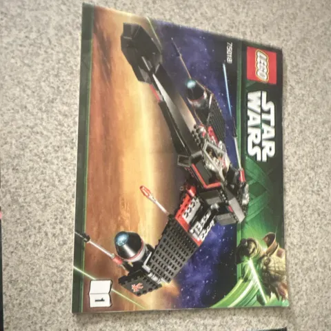 LEGO Star Wars Jedi Interceptor 75018 Instruction Manuals 1 and 2