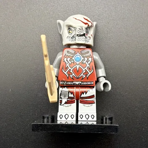 LEGO Legends of Chima Minifigure with Sword and Stand Good Condition